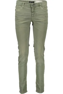 SPODNIE DAMSKIE JUST CAVALLI ZIELONE - Spodnie damskie - miniaturka - grafika 1