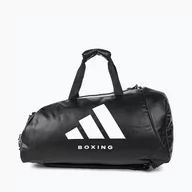 Torebki damskie - Torba treningowa adidas 2w1 Boxing M black/white | WYSYŁKA W 24H | 30 DNI NA ZWROT - miniaturka - grafika 1