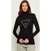 Swetry damskie - GUESS Golf MELANIE | Slim Fit - miniaturka - grafika 1