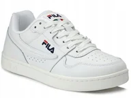 Sneakersy damskie - Białe buty sportowe damskie sneakersy skórzane Fila Arcade Low 36 - miniaturka - grafika 1