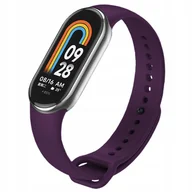 Akcesoria do smartwatchy - Opaska Xiaomi Mi Band 8 i Mi Band 9 pasek smartwatch smartband sportowa (Fioletowy) - miniaturka - grafika 1