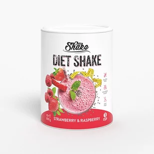 'Chia Shake koktajl odchudzający - truskawka-malina' - Odchudzanie i oczyszczanie - miniaturka - grafika 1