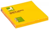 Papier do drukarek - Q-CONNECT Bloczki samoprzylepne Brilliant 76x76 mm 75 kart pomarańczowe - miniaturka - grafika 1