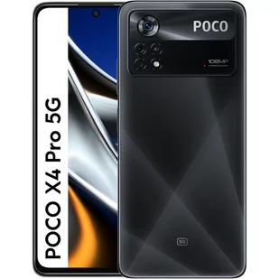 Xiaomi Poco X4 Pro 5G 6GB/128GB Dual Sim Czarny - Telefony komórkowe - miniaturka - grafika 1