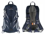 Torby sportowe - PLECAK SPORTOWY BERGSON LOTE 20L LEKKI I WYGODNY GRANATOWY - miniaturka - grafika 1