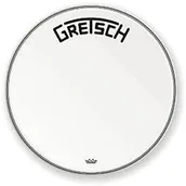 Akcesoria do perkusji - Gretsch Bassdrum head, Naciąg do bębna basowego, Ambassador white coated, biały powlekany 22", GRDHCW22B - miniaturka - grafika 1