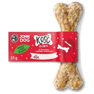 Przysmaki dla psów - John Dog Kość do Żucia z dodatkiem Żwacza i Penisa Wołowego 12cm JOHN DOG - miniaturka - grafika 1