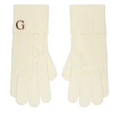 Rękawiczki - Rękawiczki Damskie Guess AW5382 POL02 Biały - miniaturka - grafika 1