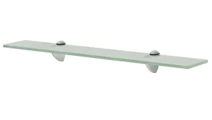 Mleczna szklana półka do łazienki 60x20 R1-N34 - Półki łazienkowe - miniaturka - grafika 1