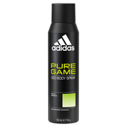 Dezodoranty i antyperspiranty męskie - Adidas - Dezodorant dla mężczyzn spray Pure Game - miniaturka - grafika 1