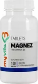 Stawy, mięśnie, kości - MyVita, Magnez + witamina B6, cytrynian magnezu, suplement diety, 100 tabletek Duży wybór produktów |  od 199.99zł | Szybka wysyłka do 2 dni roboczych! | 3405021 - miniaturka - grafika 1