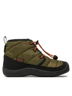 Buty dla chłopców - Keen Śniegowce Howser II Waterproof Chukka 1029426 Zielony - miniaturka - grafika 1