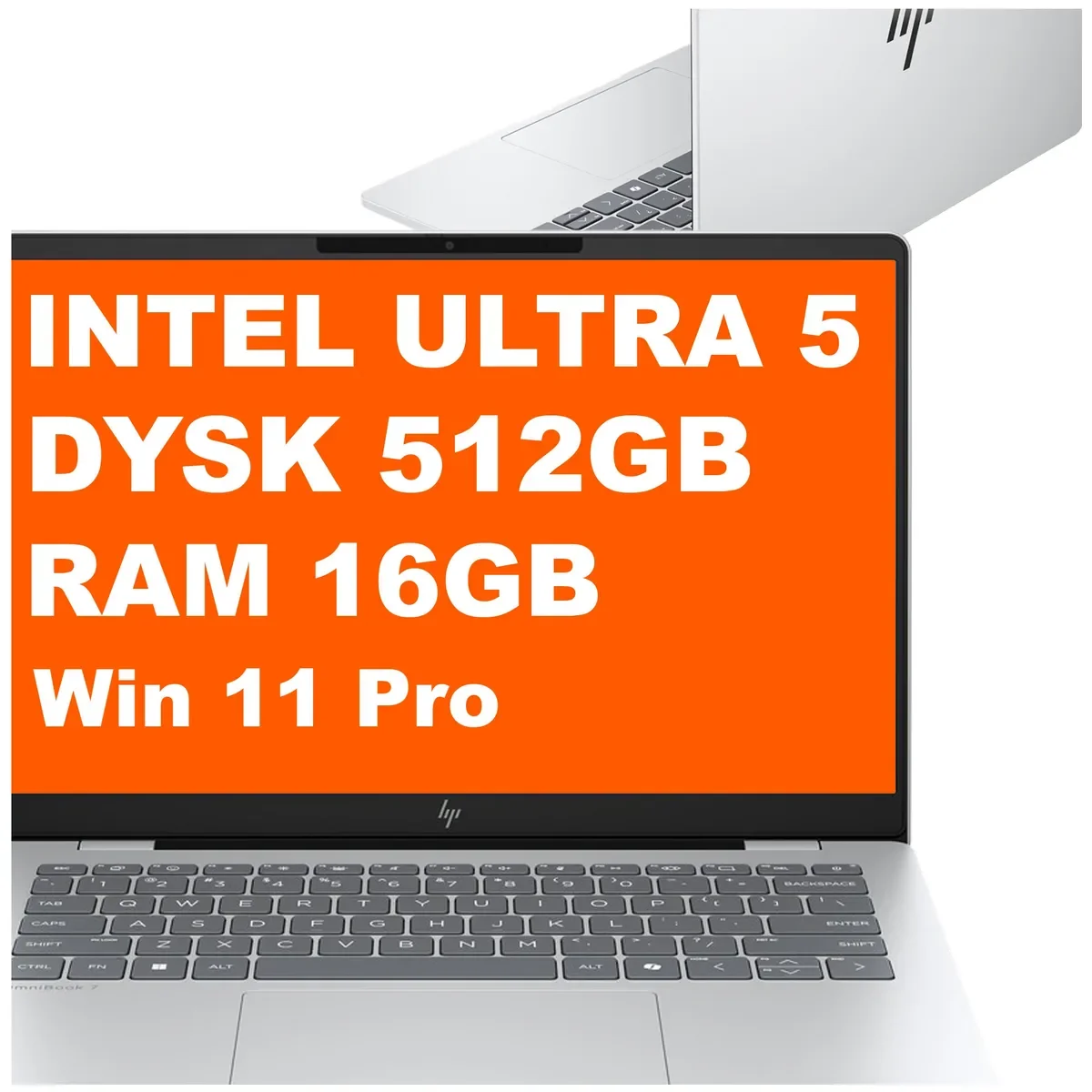 HP OmniBook 7 AI 14-fr0004na / C7DX9EA / Intel Ultra 5 / 16GB/512GB SSD / OLED / 2K / Win 11 Pro C7DX9EA_16GB_500SSD_W11P