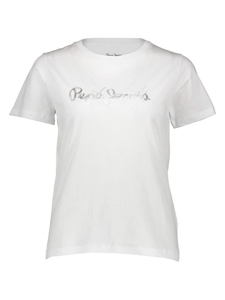 Pepe Jeans Koszulka w kolorze białym