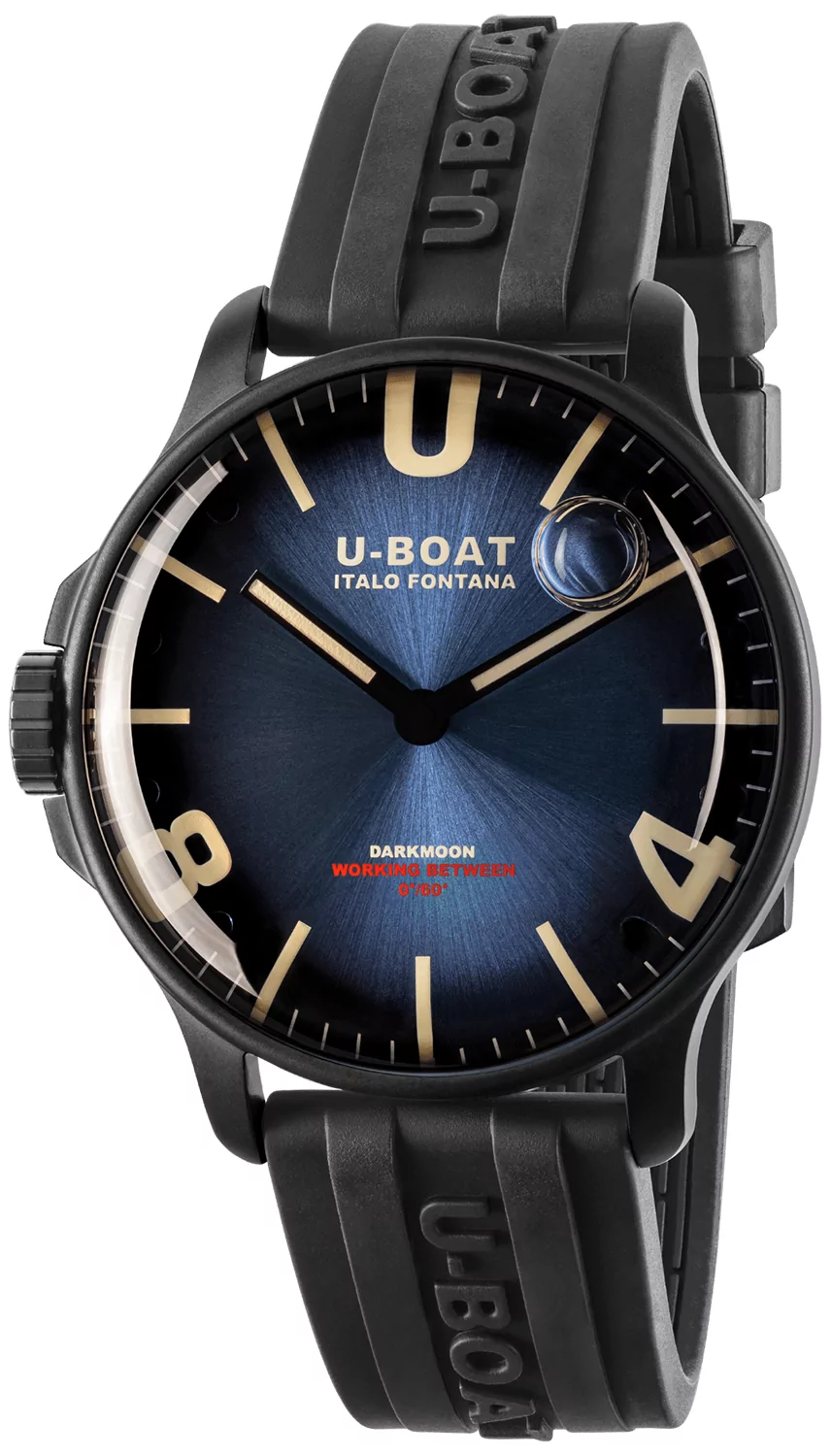 Zegarek U-BOAT 8700/B DARKMOON 44MM BLUE IPB SOLEIL