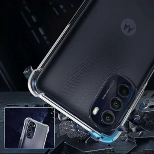 Etui pancerne ShockProof Alogy do Motorola Moto G 5G 2022 Przezroczyste - Etui i futerały do telefonów - miniaturka - grafika 3
