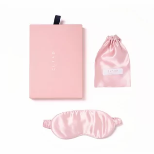 Bielizna nocna - Slaap Slaap Slaap Silk Mask Rose Jedwabna opaska na oczy do spania (różowa) 1 szt. - grafika 1