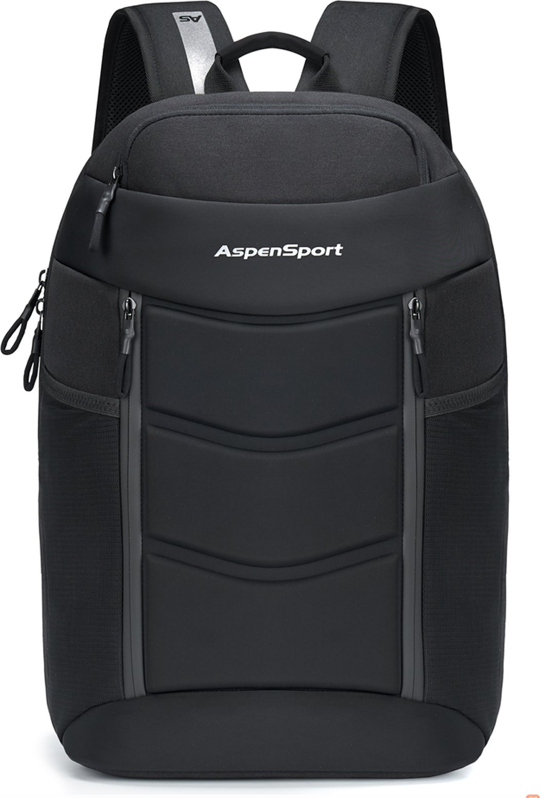 Plecak damski i męski AspenSport czas wolny/szkoła/sport/praca 22 litry czarny