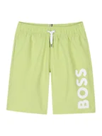 Spodenki damskie - BOSS Szorty kąpielowe J51973 S Zielony Regular Fit - miniaturka - grafika 1