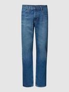 Spodnie męskie - Jeansy o kroju regular fit z naszywką z logo model ‘Tripple’ - miniaturka - grafika 1
