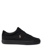 Trampki męskie - Polo Ralph Lauren Tenisówki Sayer 816764497002 Czarny - miniaturka - grafika 1