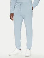 Spodnie sportowe męskie - HUGO Spodnie dresowe Dayote232 50489617 Błękitny Regular Fit - miniaturka - grafika 1