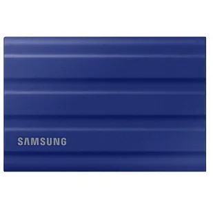 Dysk zewnętrzny SSD SAMSUNG MU-PE1T0R/EU T7 Shield Niebieski 1TB - Dyski SSD - miniaturka - grafika 1