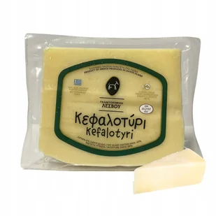 Grecki Ser Kefalotyri Kefalotiri twardy pikantny świeży Lesvos Dairy 250g - Szybkie dania obiadowe - miniaturka - grafika 1