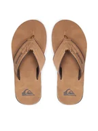 Klapki i japonki męskie - Quiksilver Japonki AQYL100623 Brązowy - miniaturka - grafika 1