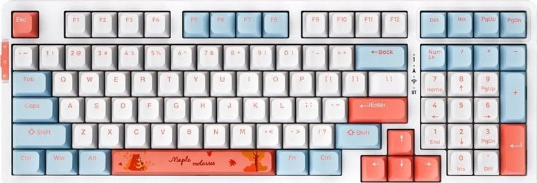 Triton VGN V98 Pro Gaming Tastatur, Box Autumn - Maple Sugar Limited Edition US V98 PRO V2 BAMSL