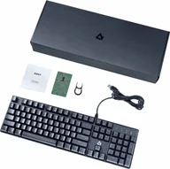 Klawiatury - AUKEY KM-G16 RGB - miniaturka - grafika 1