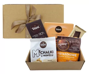 Zestaw prezentowy Słodyczy w pudełku ze wstążką Wawel - Zestawy upominkowe - miniaturka - grafika 1