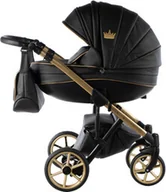 Wózki dziecięce - Navi - Black Gold - 2w1 - Wózek dziecięcy - Kajtex - miniaturka - grafika 1
