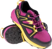 Buty trekkingowe dziecięce - Elbrus Młodzieżowe buty trekkingowe turystyczne górskie wodoodporne Elbrus Vapus różowo-żółte rozmiar 32 - miniaturka - grafika 1