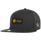 Czapki i chusty sportowe męskie - NFL25 Pittsburgh Steelers Cap by New Era, ciemnoszary, One Size - miniaturka - grafika 1
