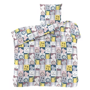 Pościel 140 x 200 2cz Satynowa Maria 2519 - Pościel - miniaturka - grafika 2