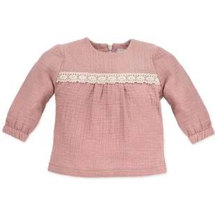 PINOKIO dziewczęca bluza Petit Lou 92 różowy - Bluzy i sweterki niemowlęce - miniaturka - grafika 1