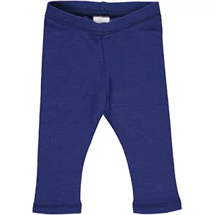 Fred's World by Green Cotton wełniane legginsy niemowlęce, Deep Blue, 80 - Legginsy - miniaturka - grafika 1