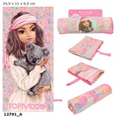 Okrycia kąpielowe dla dzieci - DEPESCHE, Ręcznik Z Mikrofibry Top Model Wild Friends 140X75Cm 12791A - miniaturka - grafika 1