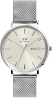 Zegarki męskie - Zegarek Daniel Wellington DW00100828 Classic Day Display Sterling Champagne - miniaturka - grafika 1