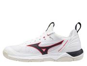 Koszykówka - Mizuno "BUTY MIZUNO WAVE LUMINOUS WHITE / SALUTE / IGNITION RED (V1GA182065)" V1GA182065 - miniaturka - grafika 1