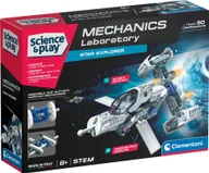 Klocki - Konstruktorius Clementoni Mechanics Laboratory Star Explorer - miniaturka - grafika 1