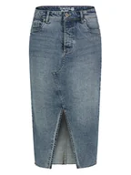Spódnice - Sublevel Spódnica dżinsowa w kolorze niebieskim - miniaturka - grafika 1
