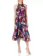 Sukienki - Vera Mont Vera Mont Sukienka damska, Czerwone różowe odcienie, 36 - miniaturka - grafika 1