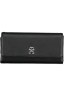 Portfele - PORTFEL DAMSKI TOMMY HILFIGER CZARNY - Tommy Hilfiger - miniaturka - grafika 1