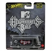 Samochody i pojazdy dla dzieci - MTV Headbangers HW Tour Bus Hot Wheels Premium 1:64 - miniaturka - grafika 1