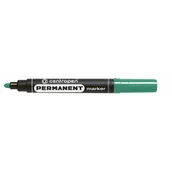 Markery permanentne - Centropen Marker permanentny 8566 okrągła końcówka zielony - miniaturka - grafika 1