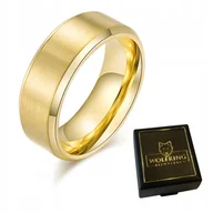 Pierścionki - OBRĄCZKA PIERŚCIEŃ z Wolframu WOLFRING EU19 US9 - miniaturka - grafika 1