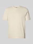 Koszulki męskie - T-shirt o kroju regular fit z czystej Bawełna Model 'THOMSON' - miniaturka - grafika 1