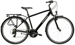 Rower 28 KROSS Trans 1.0 Czarny Shimano Trekking Męski - Rowery - miniaturka - grafika 1